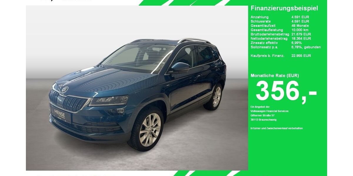 Skoda Karoq 84.807 km 22.955 &euro; Oelde (Stromberg) 59302