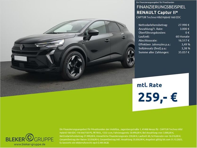 Renault Captur 1.500 km 30.990 € Münster - Amelsbüren 48163