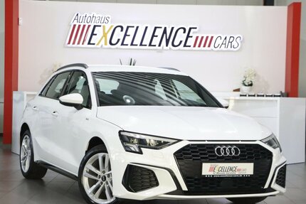 Audi A3 SPORTBACK 35 TFSI S-LINE / WHITE & BLACK / 1A