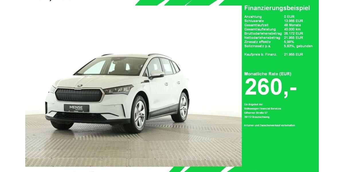 Skoda Enyaq 27.267 km 21.955 &euro; Oelde (Stromberg) 59302