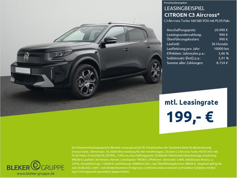 Citroen C3 Aircross 1.192 km 20.990 € Münster - Amelsbüren 48163