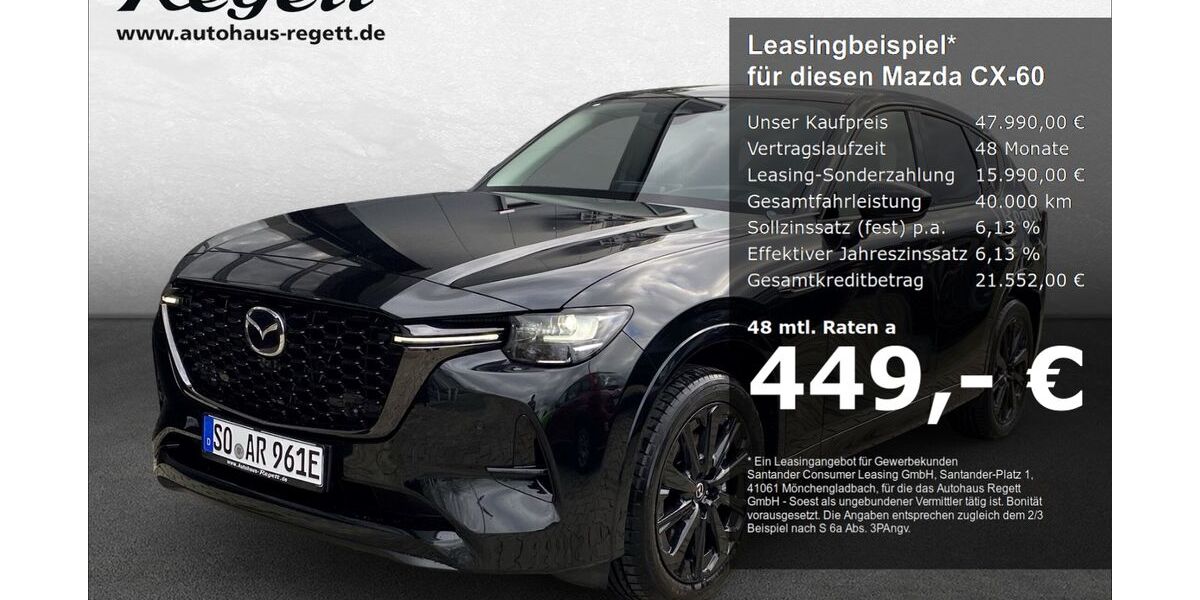 Mazda CX-60 6.500 km 47.990 &euro; Soest 59494