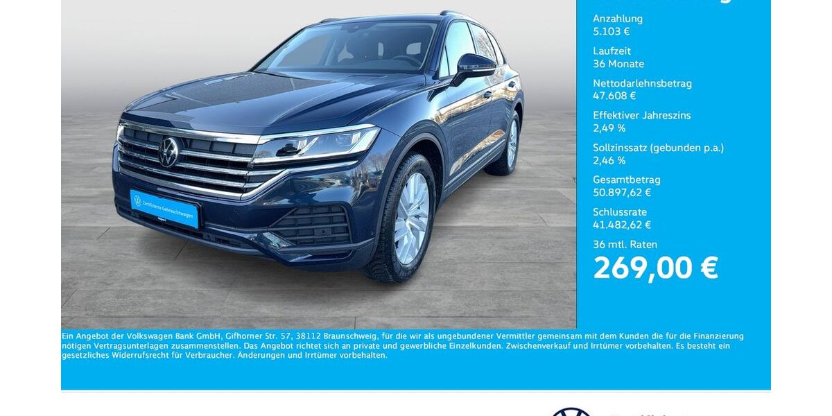 VW Touareg 24.996 km 52.711 &euro; Unna 59423