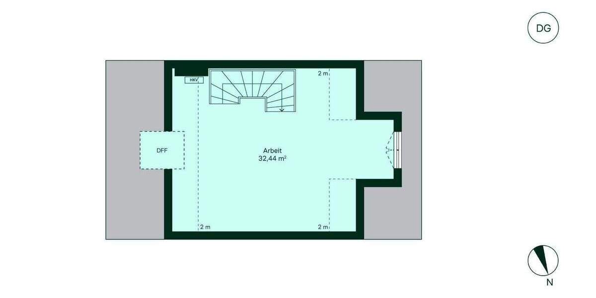 Familienfreundliche Doppelhaushälfte inklusive Einbauküche, Keller und ausgebautem Dachstudio 4 zimmer