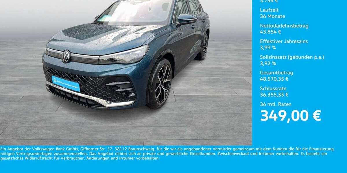 VW Tiguan 3.656 km 47.588 € Unna 59423