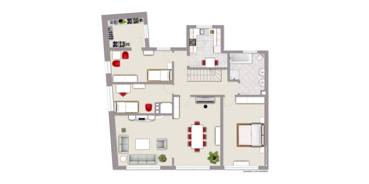 Mehrfamilienhaus, Wohnhaus Beckum - 4 Zimmer, 124 m&sup2;, 175.000&euro; | Angebot:23566069