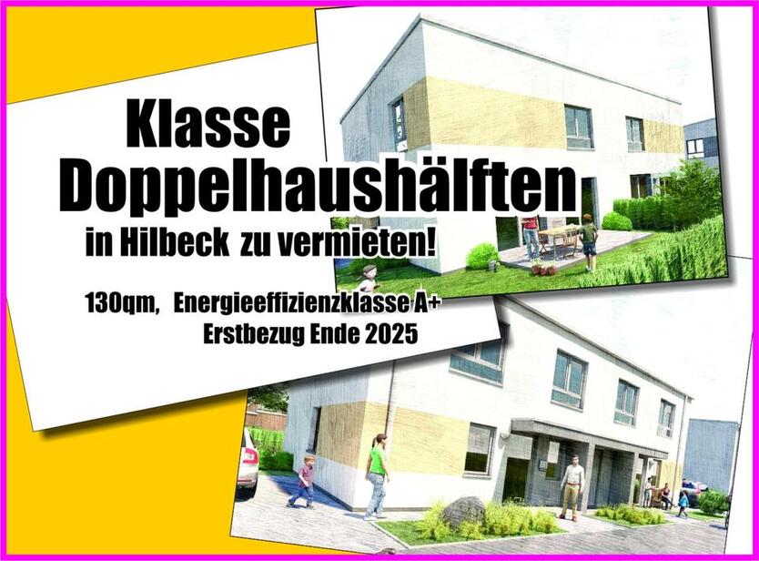 Doppelhaushälfte als Erstbezug