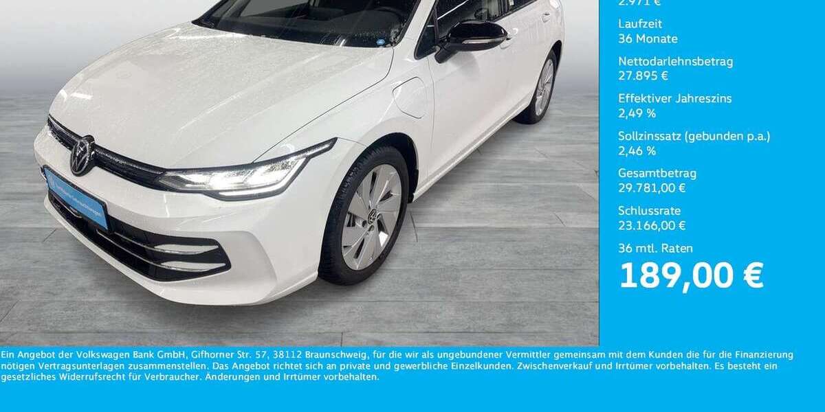 VW Golf 5.959 km 30.866 &euro; Bergkamen 59192