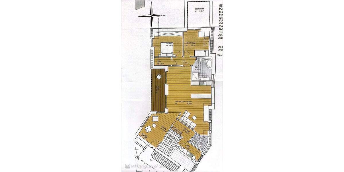 Etagenwohnung Ascheberg Ascheberg - 3 Zimmer, 130 m&sup2;, 1.180&euro; | Angebot:25666411