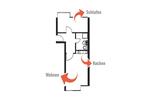 Zentrales Single-Apartment! zimmer