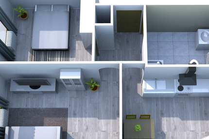 Wohnung Unna Alte Heide - 2 Zimmer, 56 m&sup2;, 130.000&euro; | Angebot:25103416