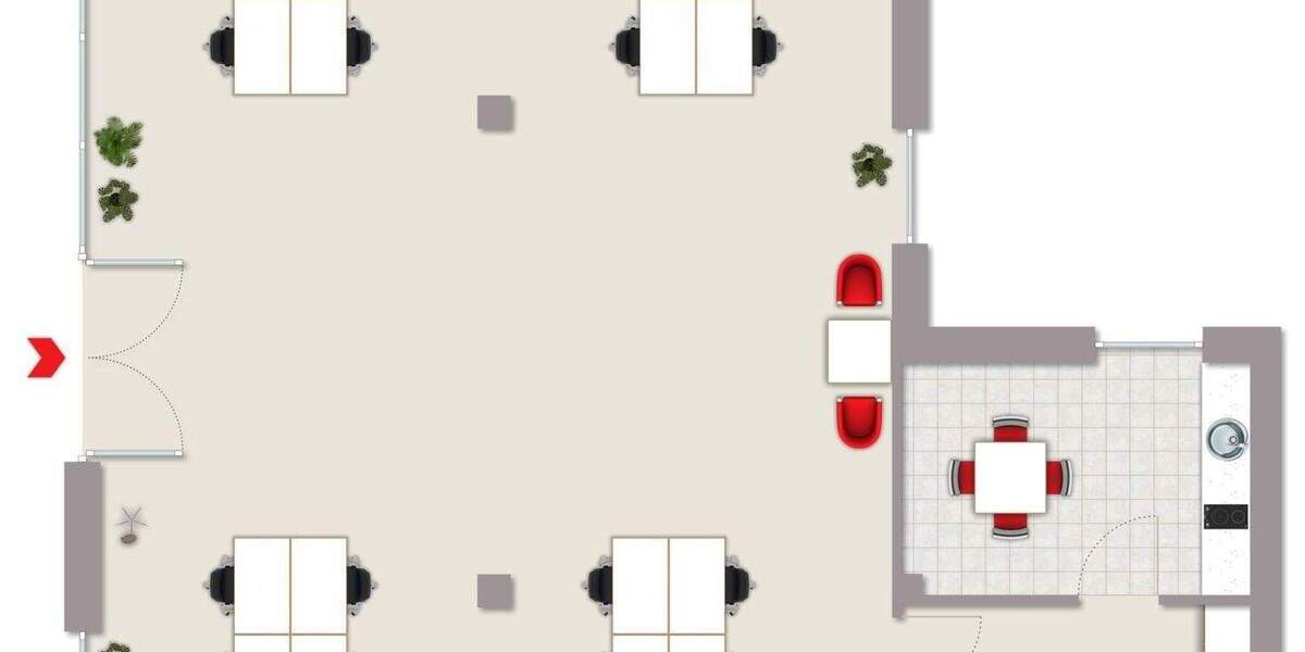 Moderne Gewerbefläche in zentralster Lage mit exzellenter Bahnhofsanbindung 2 zimmer