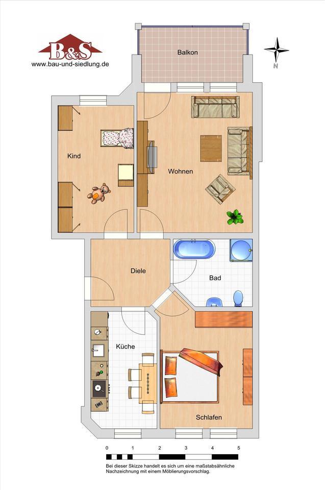 Kurzfristig beziehbar 3 zimmer