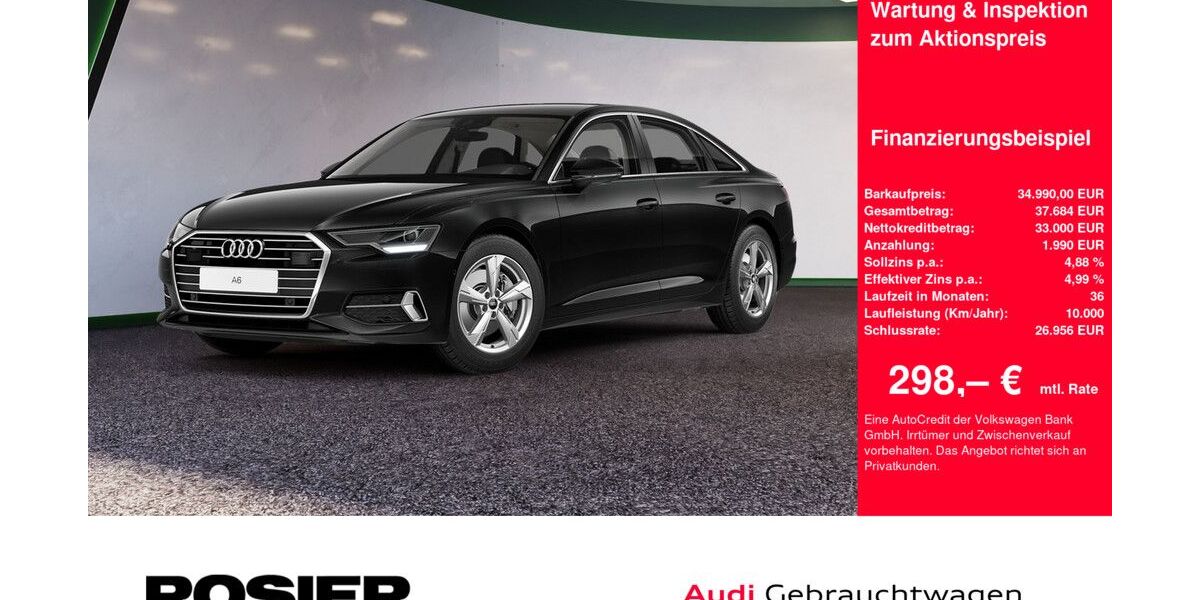 Audi A6 31.537 km 34.990 € Menden 58706