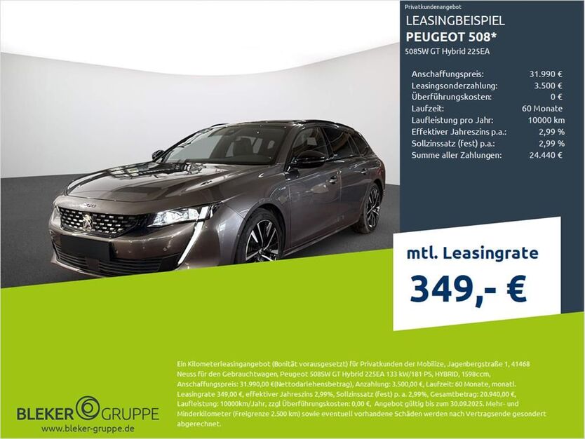 Peugeot 508 58.796 km 27.580 € Münster - Amelsbüren 48163