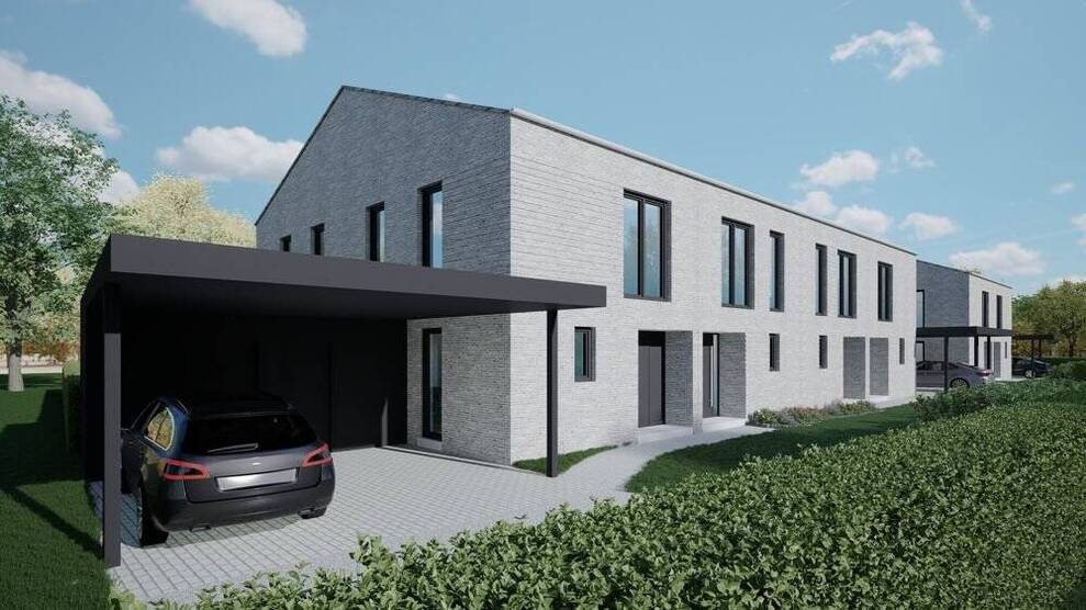 Exklusive Doppelhaushäfte zum Erstbezug KFW-55ee - Fußbodenkühlung - Kamin uvm. 3 zimmer