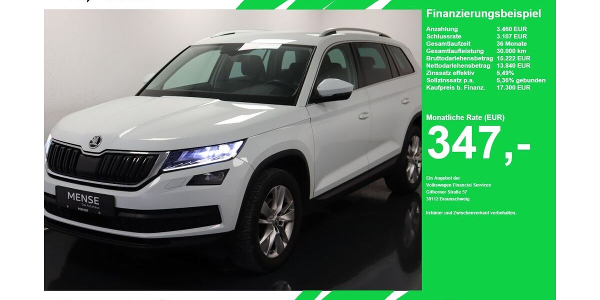 Skoda Kodiaq 128.000 km 17.300 &euro; Oelde (Stromberg) 59302