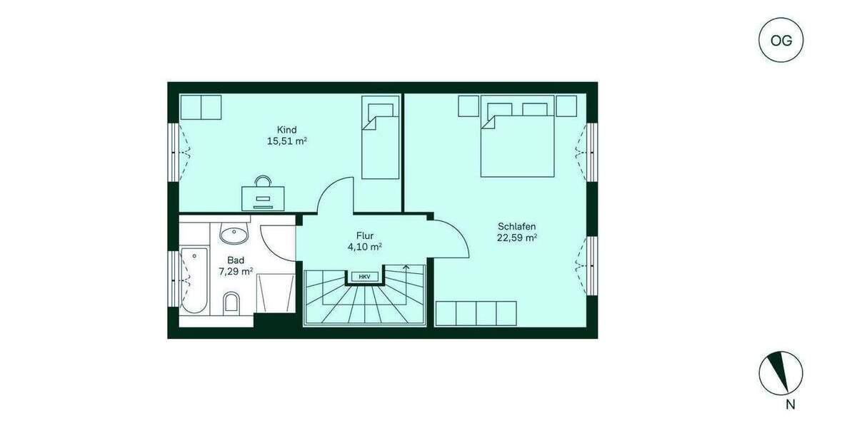 4-Zimmer-Doppelhaushälfte mit Garten, ausgebautem Dachstudio und Keller 4 zimmer