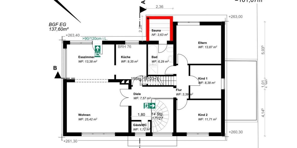 Einfamilienhaus in Iserlohn-Lössel mit 227 qm Wohnfläche 5 zimmer
