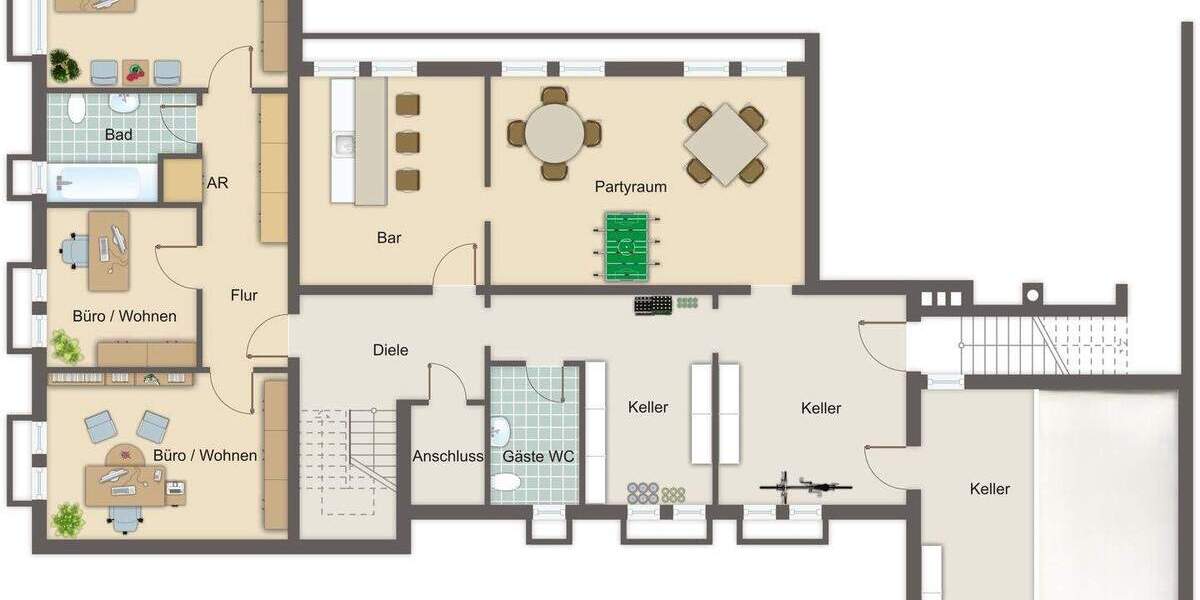 Einfamilienhaus Holzwickede - 7 Zimmer, 302 m&sup2;, 885.000&euro; | Angebot:26388383
