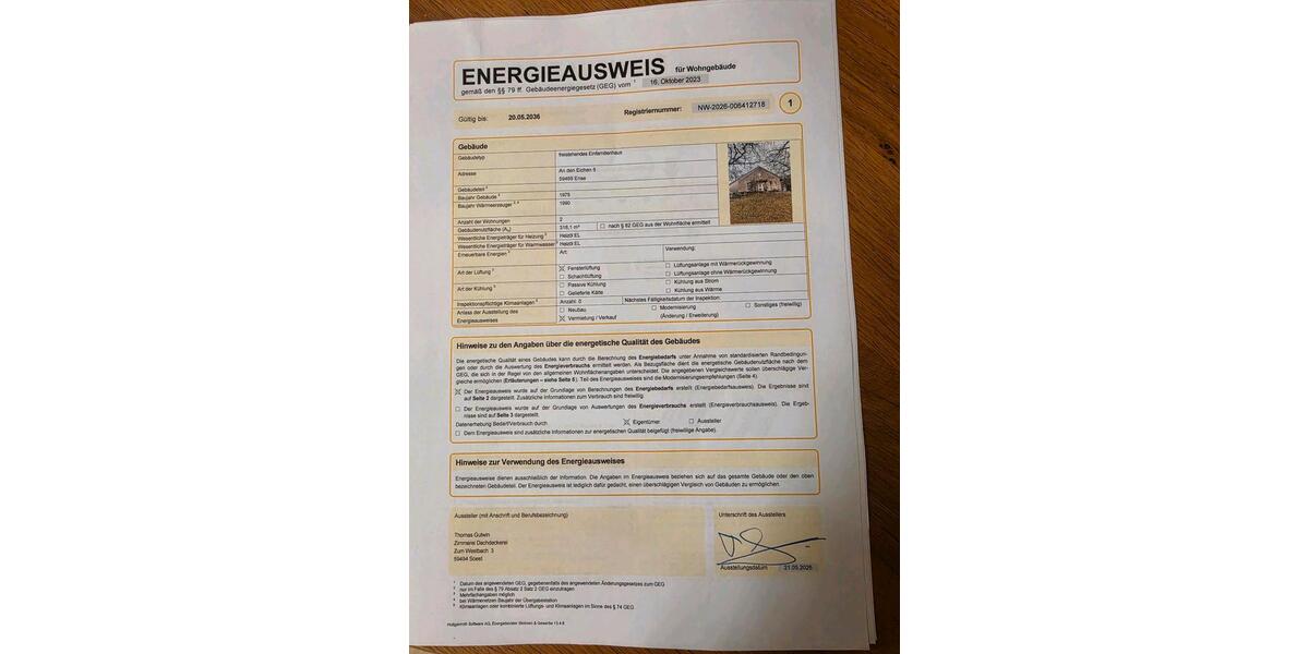 Einfamilienhaus Ense - 10 Zimmer, 180 m&sup2;, 270.000&euro; | Angebot:27251598