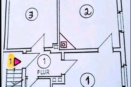54 qm 2 12 Zimmer Werl Zentrum mit Kaminofen Anschluss