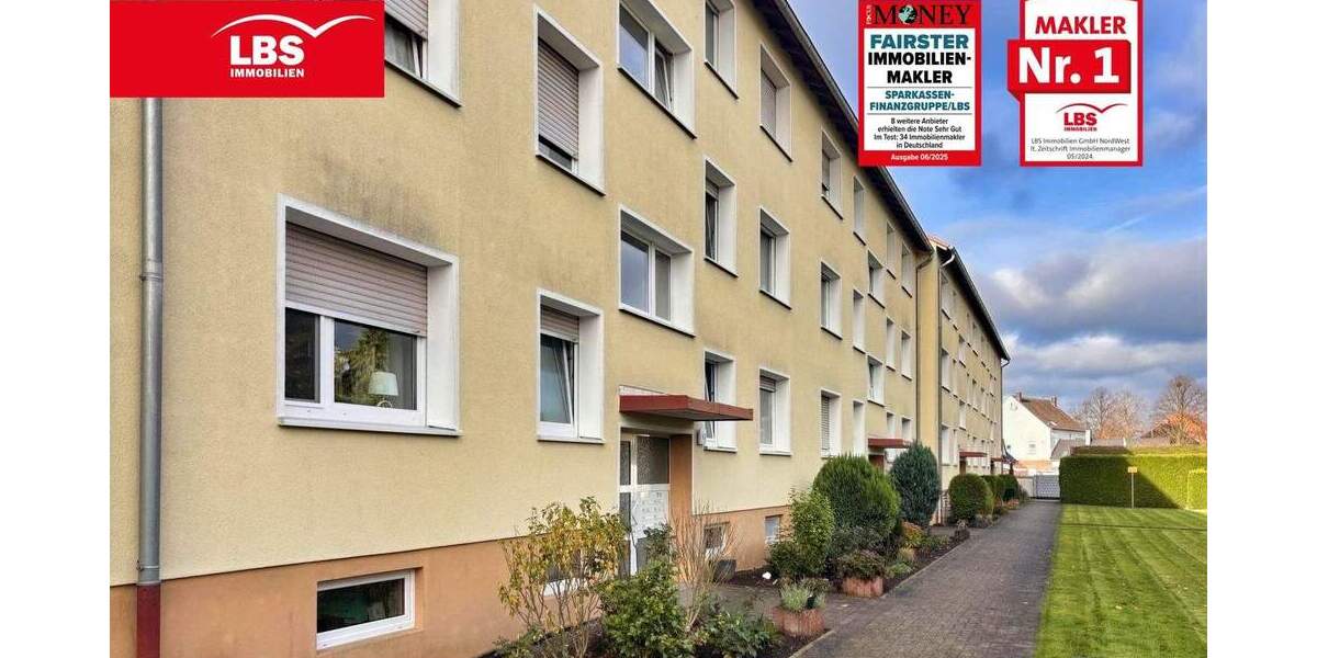 Attraktive 2-Zimmer-Wohnung mit Loggia in ruhiger Lage von Hamm-Pelkum 2 zimmer