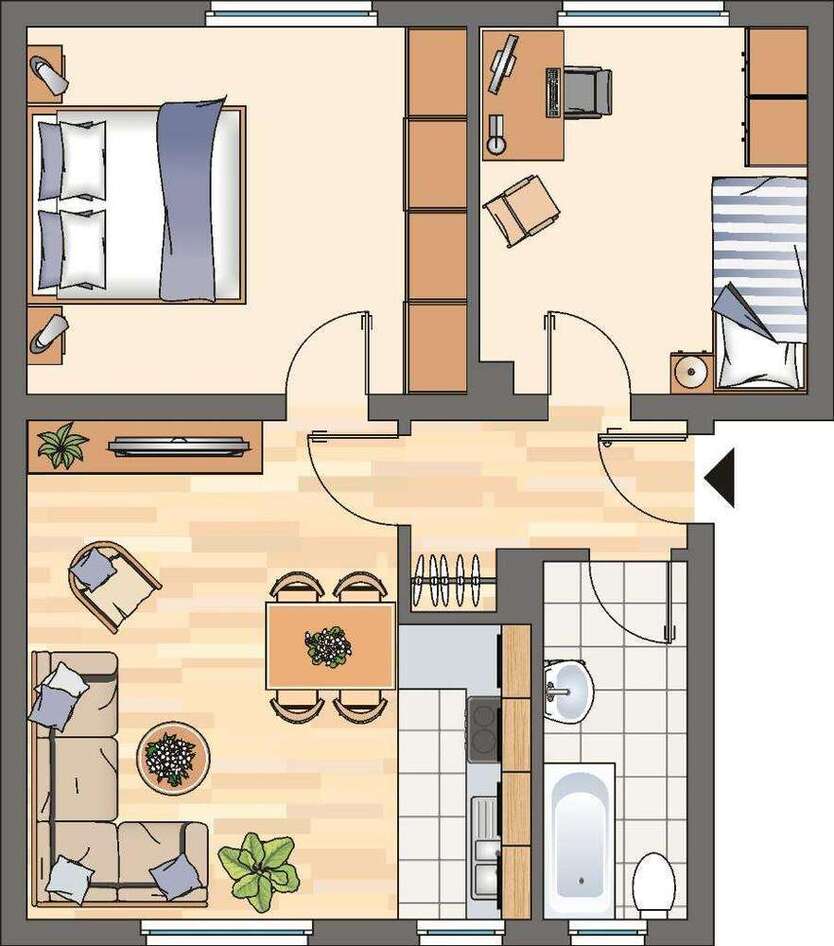 Wohnung zum Mieten in Arnsberg 473 € 54.97 m²