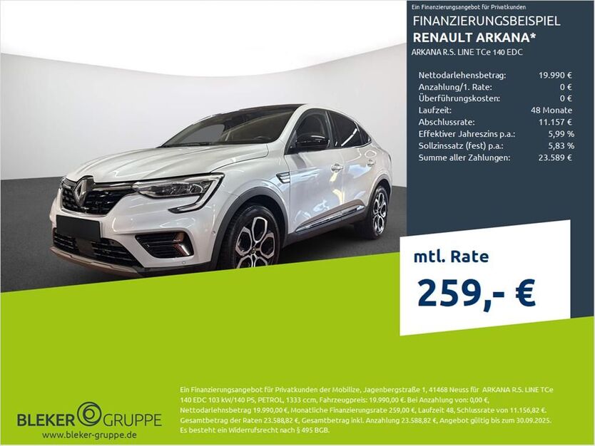 Renault Arkana 64.883 km 18.480 € Münster - Amelsbüren 48163