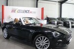 124 Spider LUSSO BLACK & BROWN / LED,NAVI+KAMERA