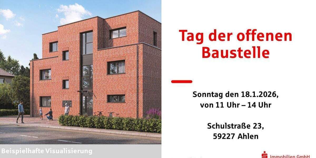 Neubauwohnungen im Herzen von Vorhelm! 3 zimmer