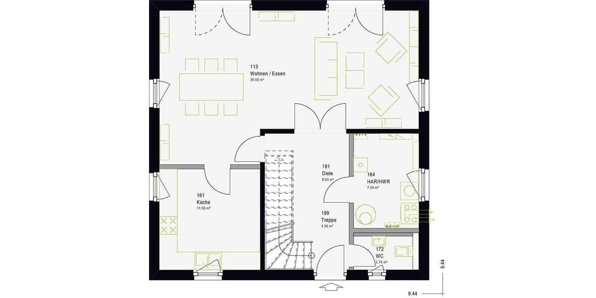Einfamilienhaus Bad Sassendorf Ostinghausen - 4 Zimmer, 143 m&sup2;, 348.000&euro; | Angebot:24793577