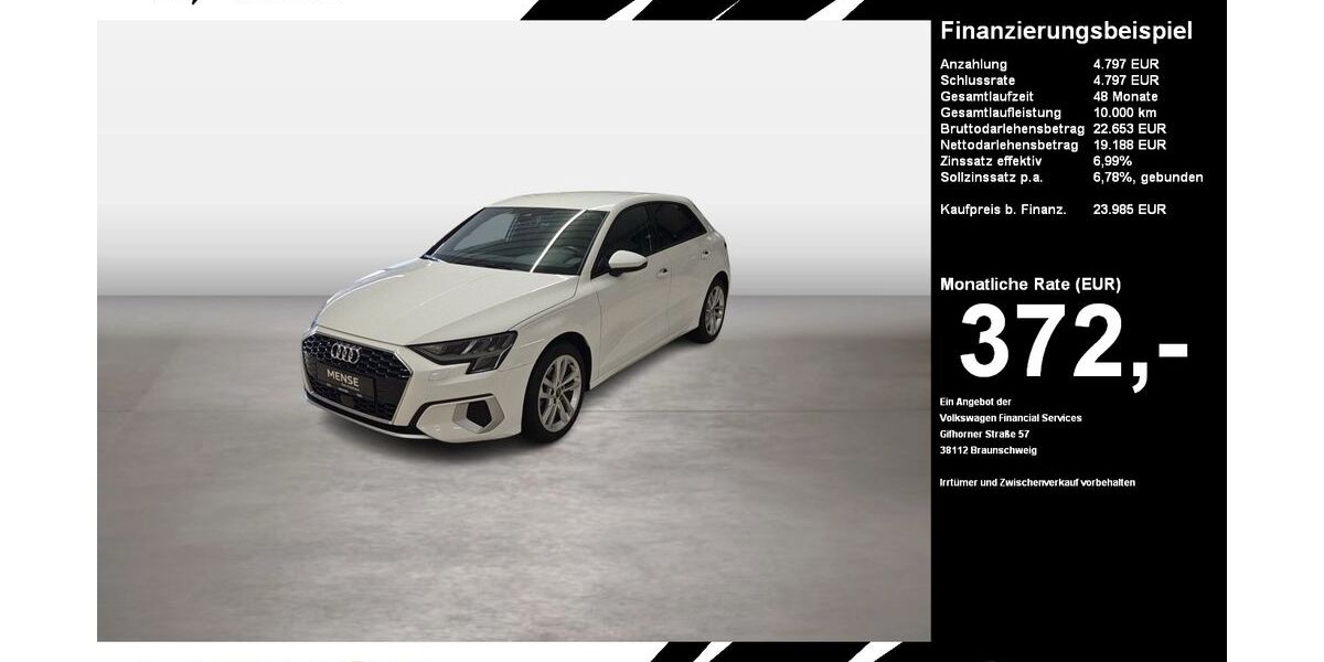 Audi A3 59.217 km 23.985 &euro; Oelde (Stromberg) 59302