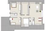 Erstbezug nach Kernsanierung – großzügige 4-Zimmerwohnung im ZFH zimmer