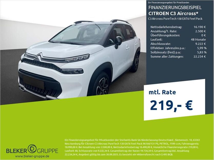 Citroen C3 Aircross 16.873 km 17.680 € Münster - Amelsbüren 48163