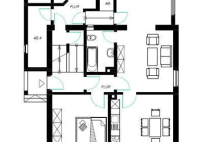 Erdgeschosswohnung mit großem Garten – zentral in 59067 Hamm zimmer