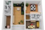Etagenwohnung Fröndenberg (Ruhr) - 3.5 Zimmer, 71 m&sup2;, 128.000&euro; | Angebot:27126241