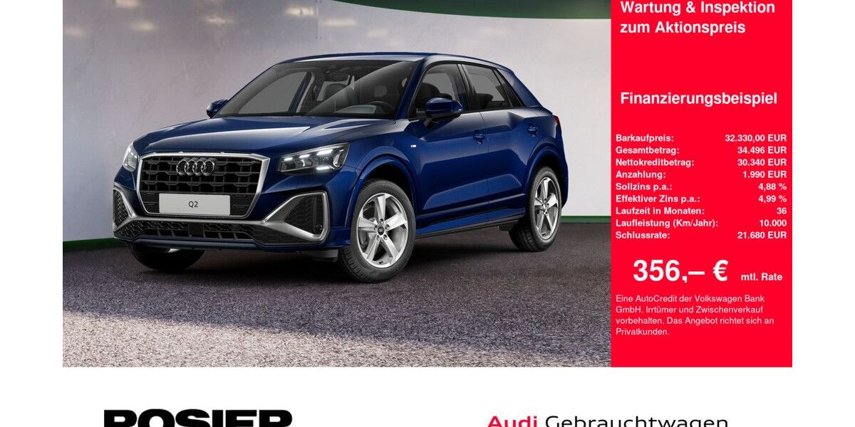 Audi Q2 10.000 km 31.990 € Menden 58706