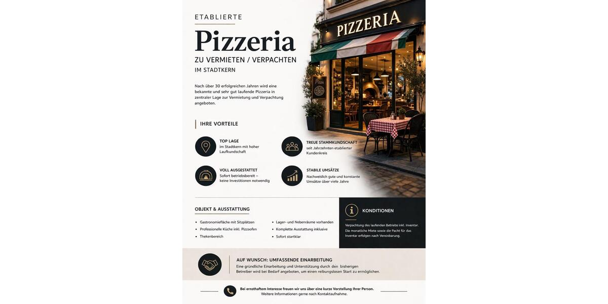 Gewerbeobjekt Hamm Berge - 2.400&euro; | Angebot:26254790