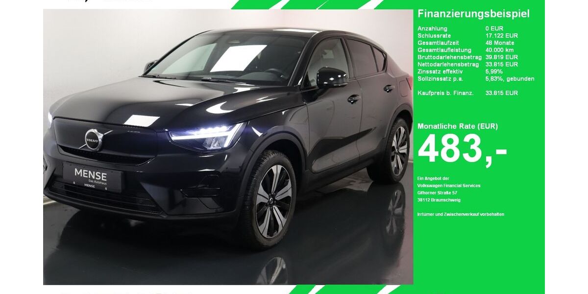 Volvo C40 35.537 km 33.815 &euro; Oelde (Stromberg) 59302