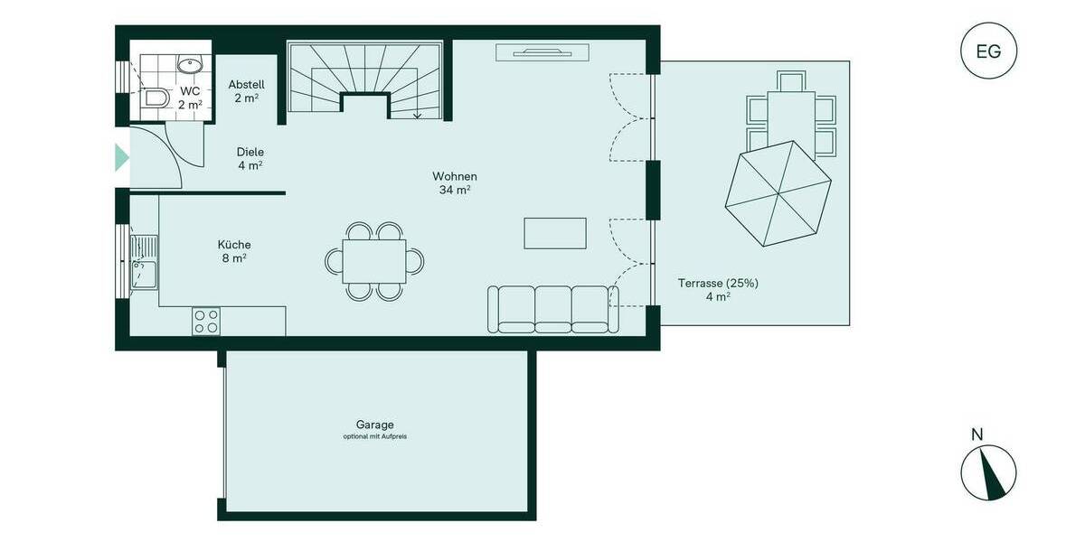 Doppelhaushälfte Bergkamen Weddinghofen - 5 Zimmer, 136 m&sup2;, 452.300&euro; | Angebot:23940960