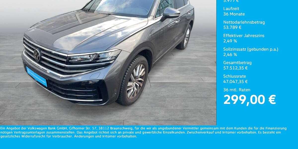 VW Touareg 8.248 km 59.766 &euro; Bergkamen 59192