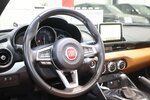 124 Spider LUSSO BLACK & BROWN / LED,NAVI+KAMERA