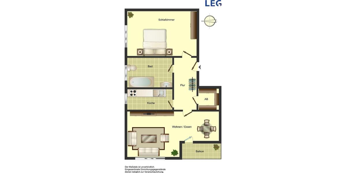 2-Zimmer-Wohnung in Hamm Bockum-Hövel 2 zimmer