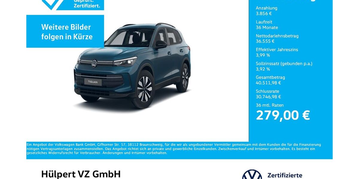VW Tiguan 7.872 km 39.977 &euro; Unna 59423