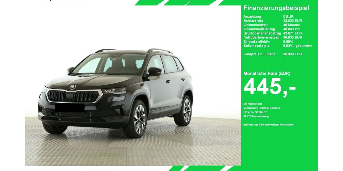 Skoda Karoq 10.000 km 36.930 &euro; Oelde (Stromberg) 59302