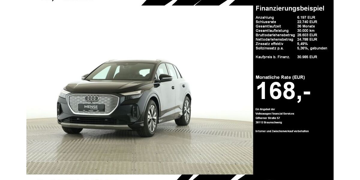 Audi Q4 e-tron 37.838 km 30.985 &euro; Oelde (Stromberg) 59302