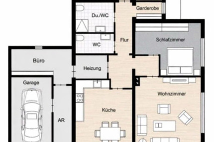 Wohnung Menden (Sauerland) Bösperde - 3 Zimmer, 100 m&sup2;, 800&euro; | Angebot:25221299