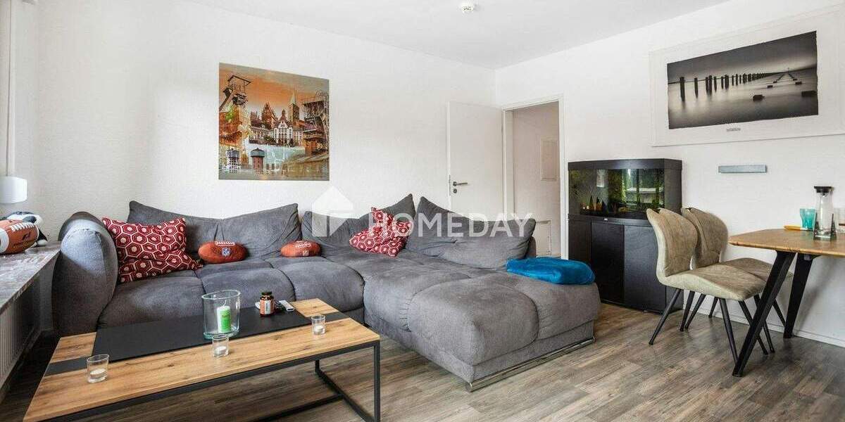 Gepflegte 2-Zimmer-Erdgeschosswohnung mit eigener Terrasse und Stellplatz in Hamm-Norden 2 zimmer