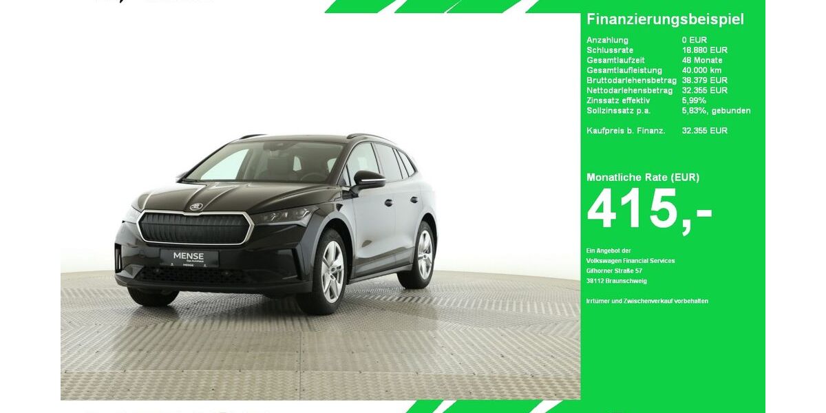 Skoda Enyaq 23.653 km 32.355 &euro; Oelde (Stromberg) 59302